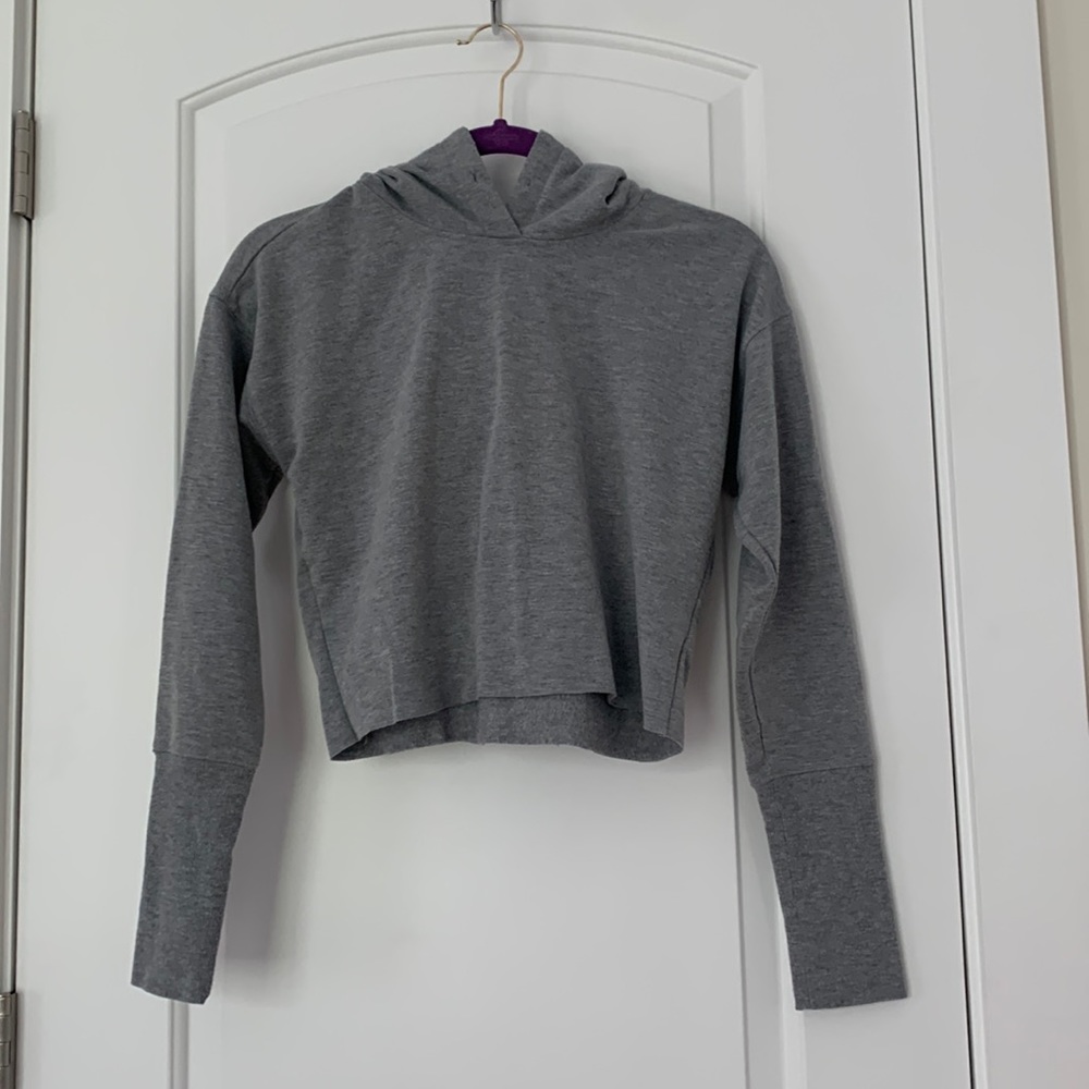 Cropped Lounge Hoodie